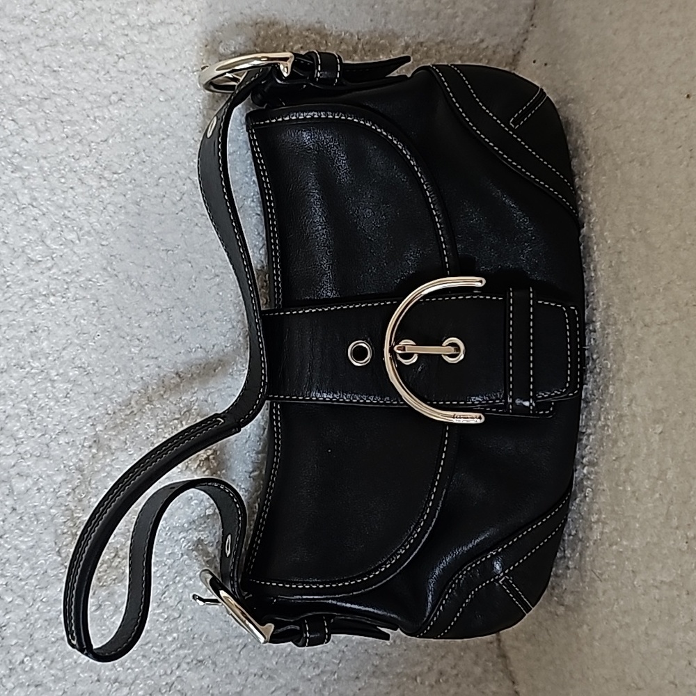 SOHO-COACH LEATHER BAG